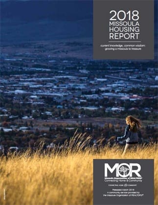 Cover Page Image, 2018 Missoula Housing Report